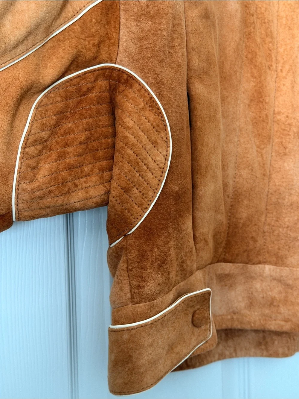 Tory Burch Brown Suede Bomber Jacket $3,190